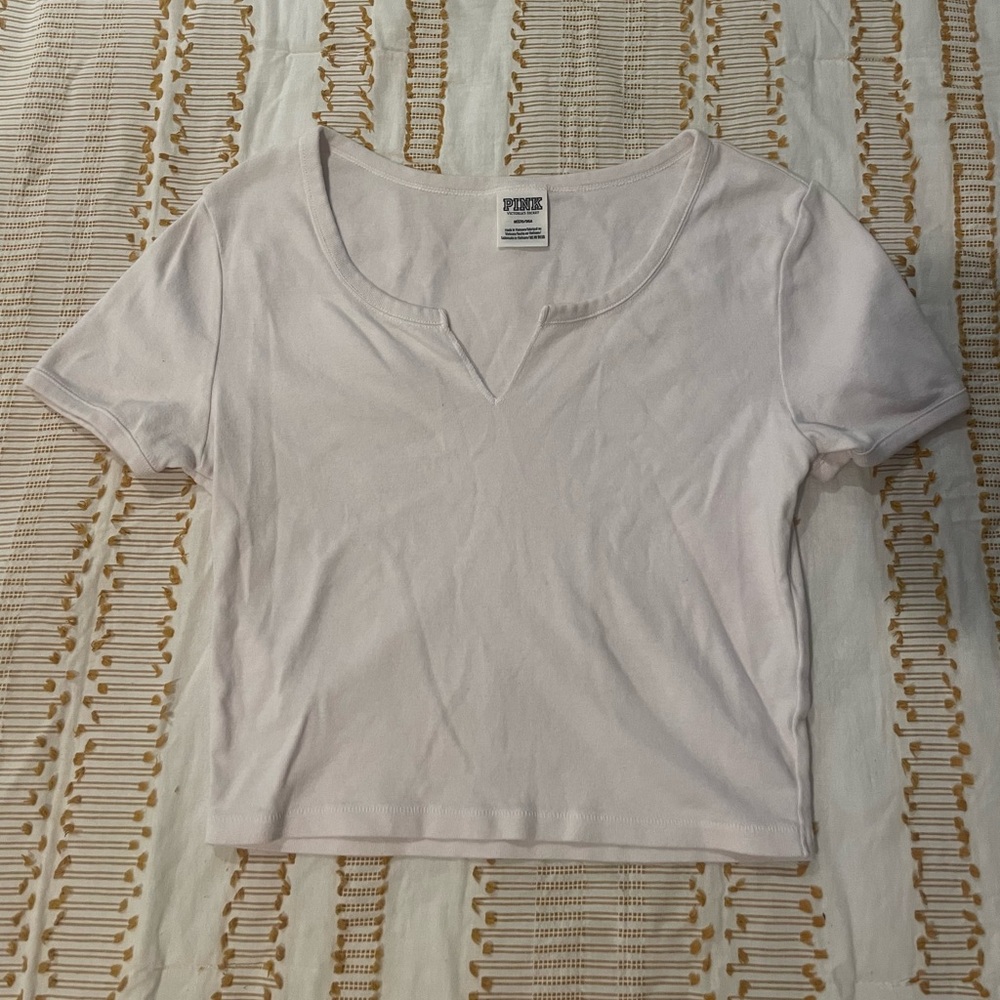 PINK women’s size medium baby tee